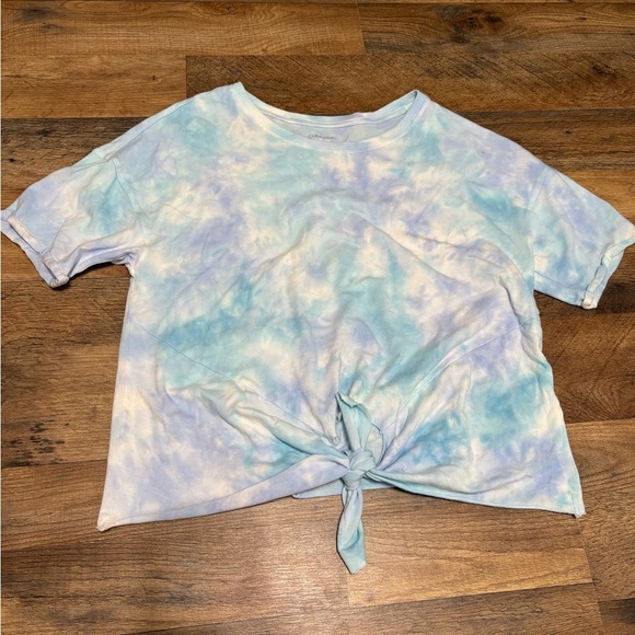 Calvin Klein Performance Tie-Dye Stretch Tee - Picture 1 of 4